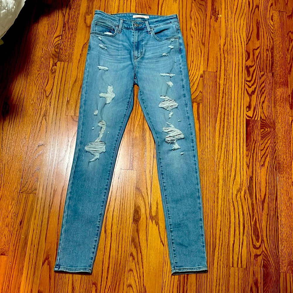 Levi 721 High Rise Skinny Jeans Size 27 NEVER WORN